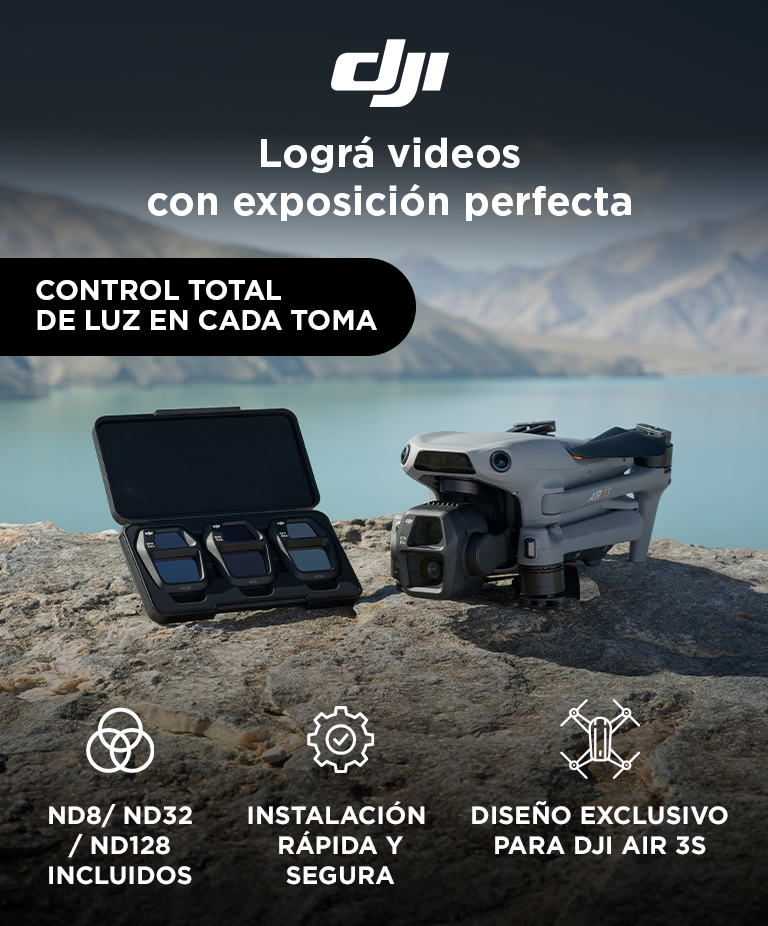 Juego De Filtros ND Para DJI Air 3S (ND8/32/128) - Imagen 2