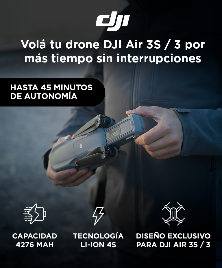 Batería de Vuelo Inteligente DJI Air 3S 45 Minutos De Vuelo - Imagen 2