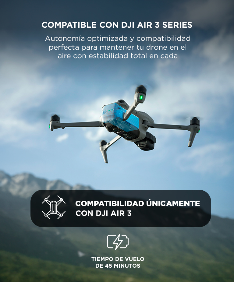Batería de Vuelo Inteligente DJI Air 3S 45 Minutos De Vuelo - Imagen 3