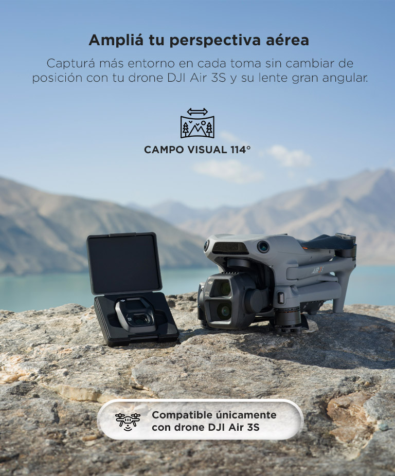 Lente Gran Angular Para DJI Air 3S - Imagen 3