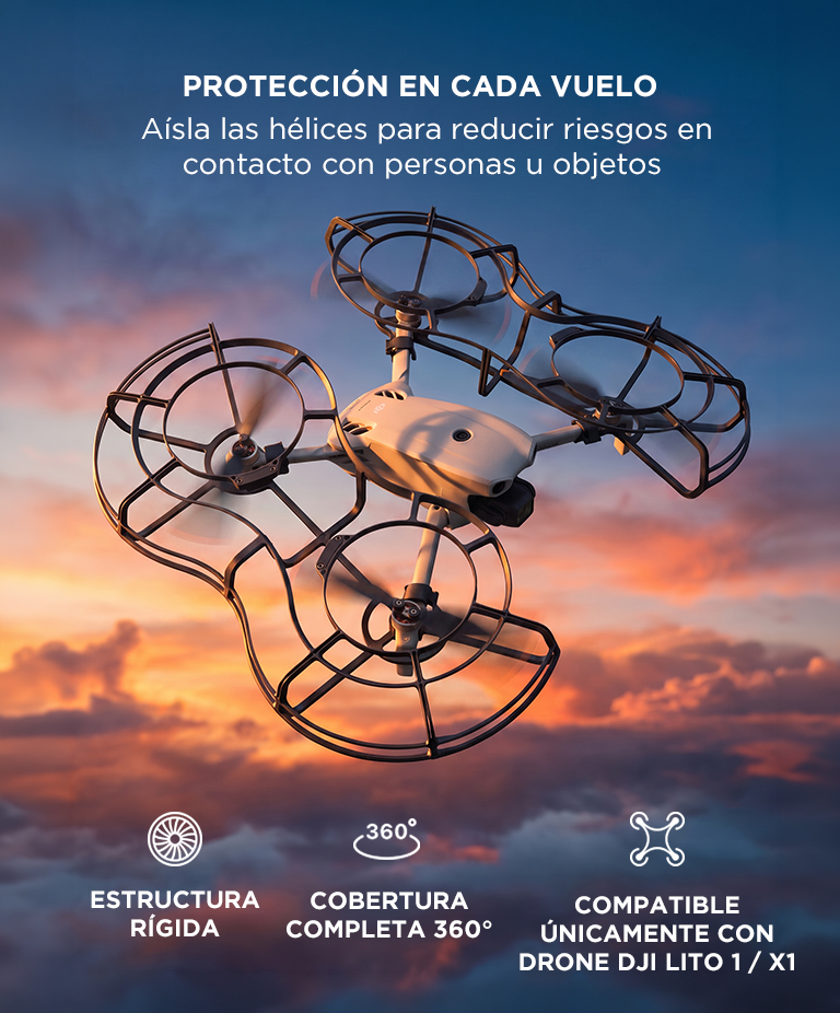 Par De Protector De Hélices 360° DJI Lito Series - Imagen 3