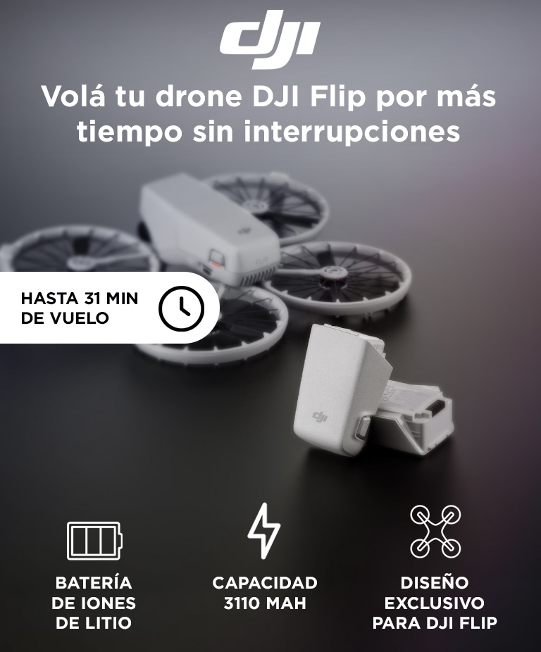 Batería De Vuelo Inteligente DJI Flip 31 Minutos De Vuelo Aprox - Imagen 2