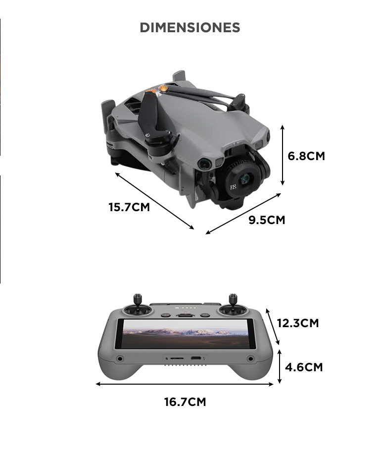 Dron DJI Mini 5 Pro Combo Vuela Más Control Remoto RC 2 - Imagen 5