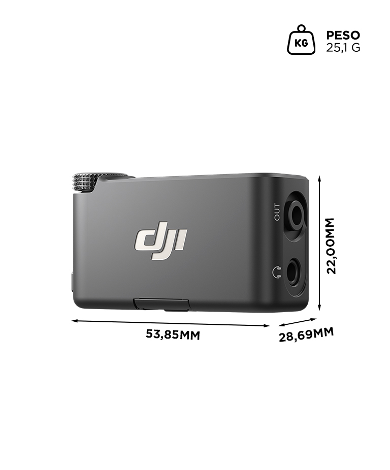 Receptor De Micrófono DJI Mic 3 - Imagen 5