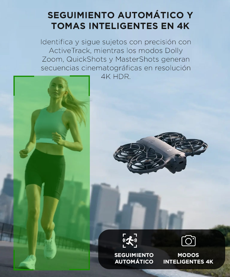 Drone DJI Neo 2 Control Remoto RC-N3 Combo Vuela Más 3 Baterías - Imagen 4
