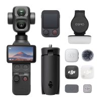 DJI Osmo Pocket 4P Vlog Combo, Cámara Dos Objetivos, Tomas De Cine 4K